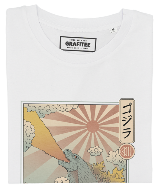 T-shirt King Kaiju con stampa manga giapponese