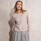 Maglione in maglia con motivo a rombi