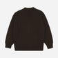 Cardigan oversize Relleu color cioccolato