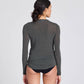 Top in lana Thyra colore Beluga