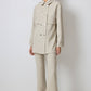 Camicia oversize con spalline e bottoni a pressione