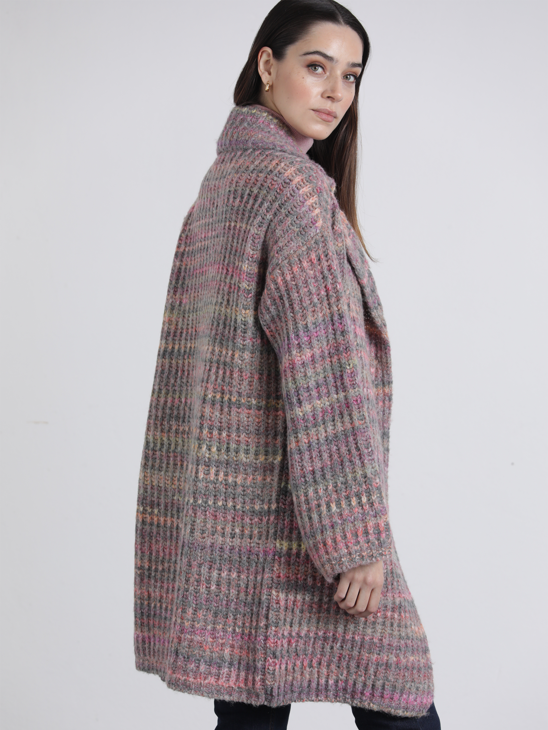 Cappotto in maglia multicolor GUIMANOS
