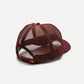 Cappellino trucker classico bordeaux