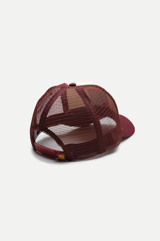 Cappellino trucker classico bordeaux