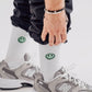 Calze Smiley verde pastello