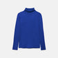 Maglione a maglia rasata con collo alto