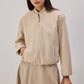 Giacca bomber Cachet color crema