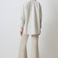 Camicia oversize in misto cotone
