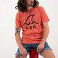 T-shirt unisex Mama con grafica giapponese in cotone biologico