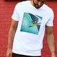 T-shirt Surf Artistica in Cotone Biologico