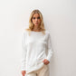 Maglione in maglia con paillettes