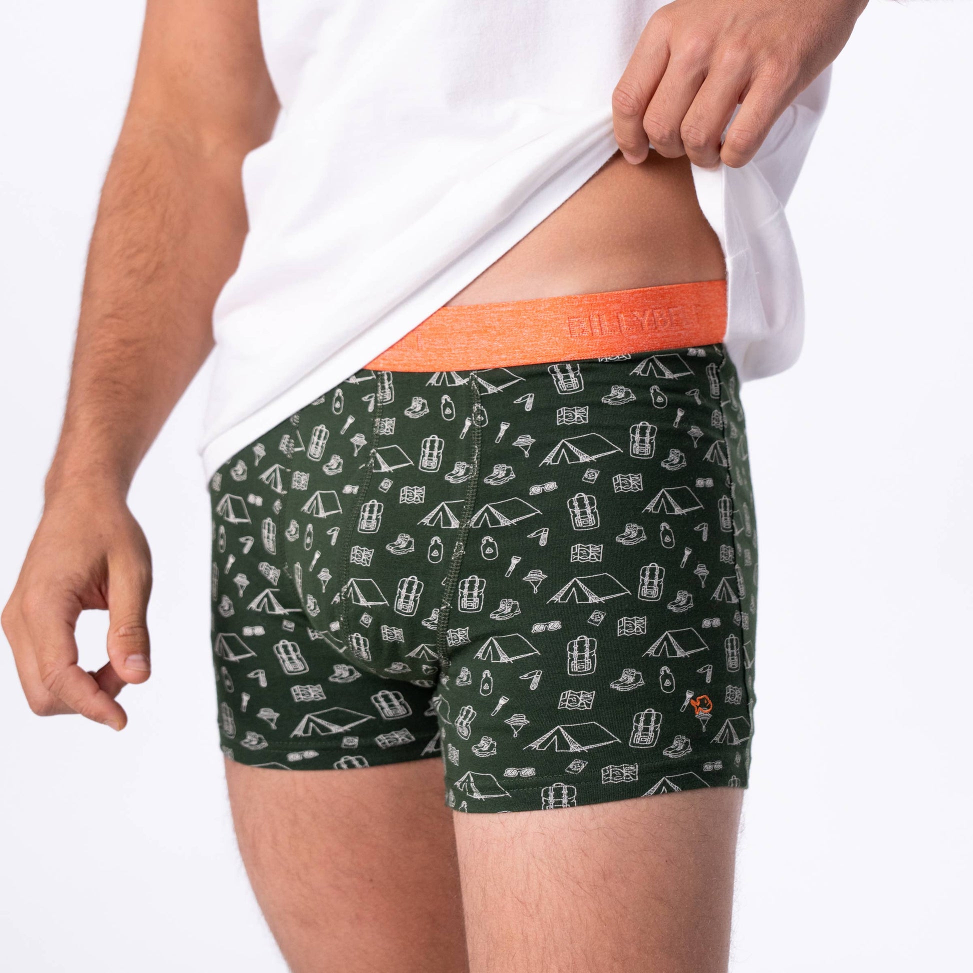 Boxer in cotone biologico Adventurer