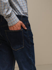Jeans uomo in cotone stretch