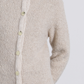 Giacca in maglia bouclé con scollo tondo