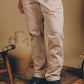 Pantaloni da arrampicata in cotone EcoDye color sabbia