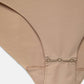 Body elasticizzato nude con spalline
