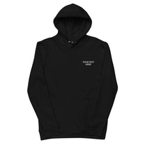 Felpa con cappuccio unisex in cotone biologico personalizzabile con ricamo