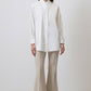 Camicia bianca con dettaglio cravatta