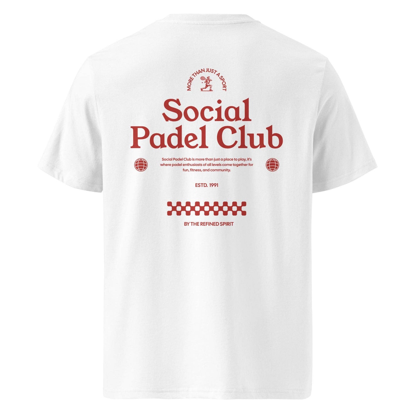 T-shirt unisex in cotone biologico Social Padel Club