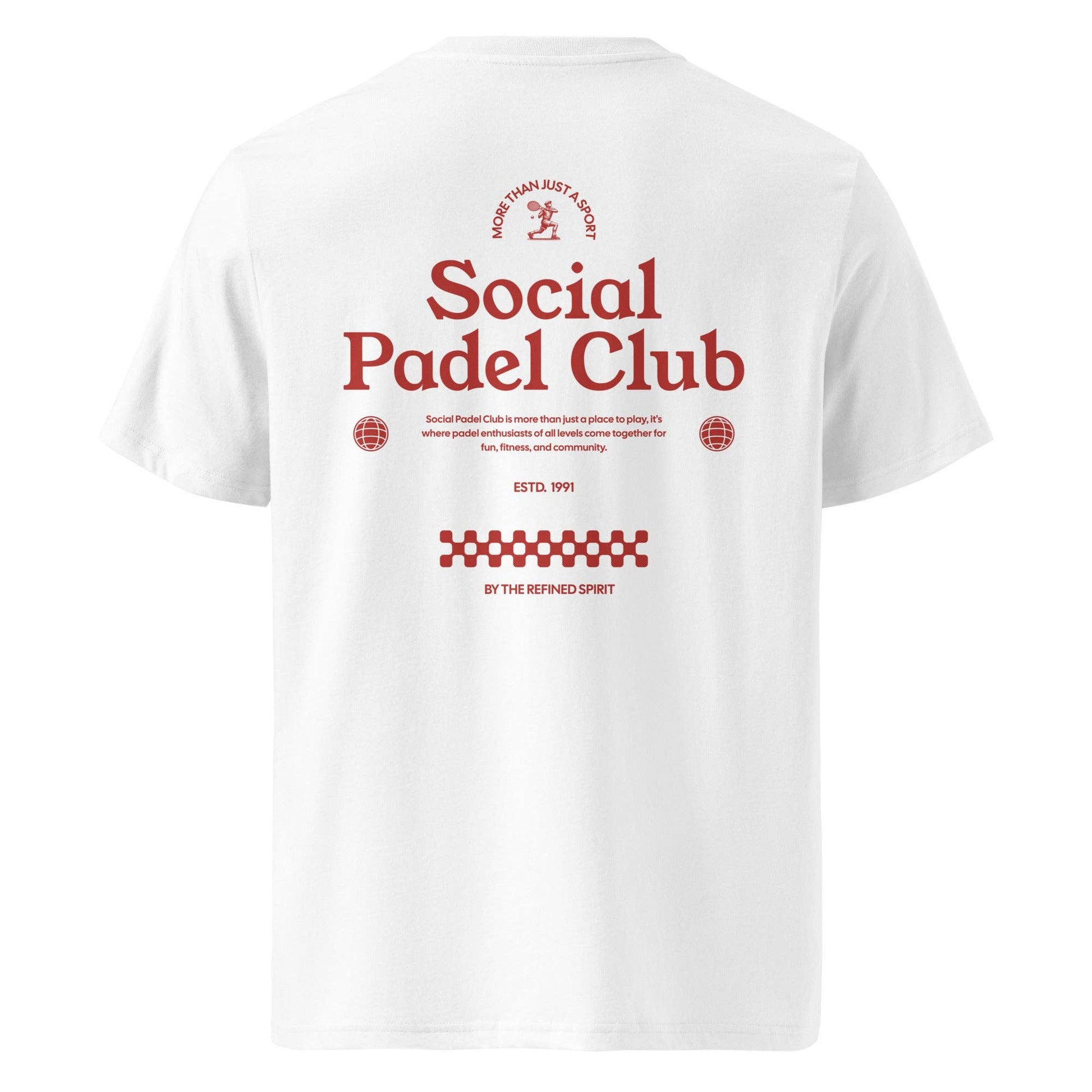 T-shirt unisex in cotone biologico Social Padel Club