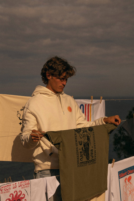 Felpa con cappuccio Le Mediterraneé