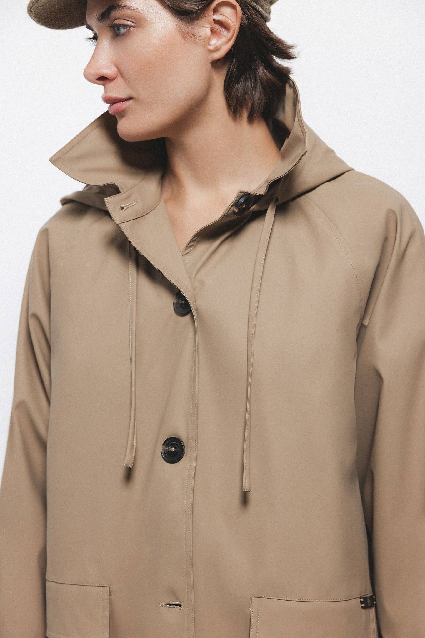 Parka con cappuccio da donna