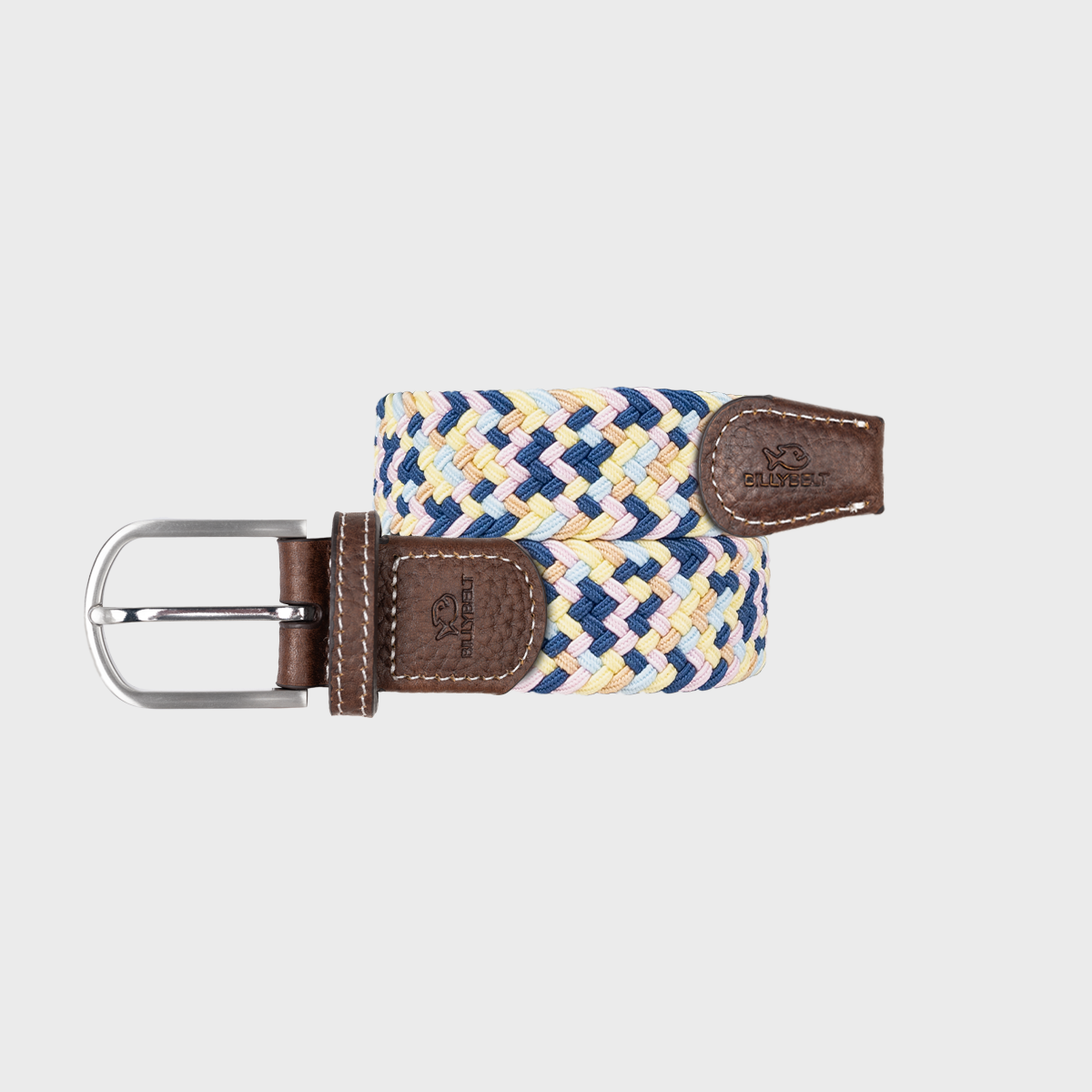 Cintura intrecciata elastica multicolore Høfn