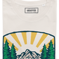 T-shirt unisex Explore Nature in cotone biologico con grafica campeggio