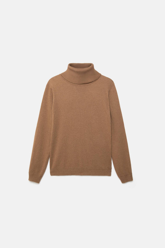 Maglione dolcevita in maglia