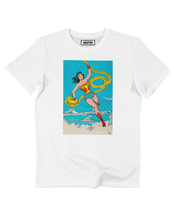 T-shirt Wonder Woman vintage a fumetti