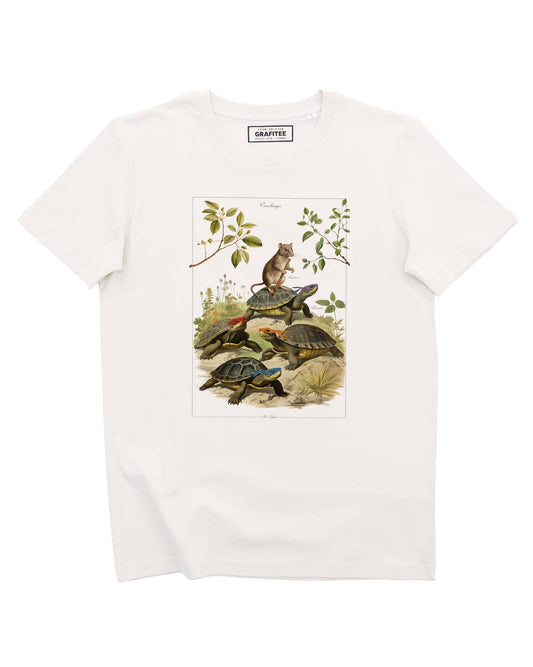 T-shirt Cowabungus con stampa Tartarughe Ninja e foglie
