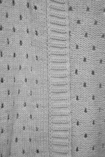 Cappotto cardigan in maglia strutturata da donna