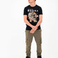 T-shirt Bowserzilla con grafica videogioco