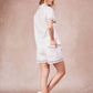 Blusa Tatiane in cotone ricamato