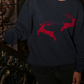 Maglione unisex con renne