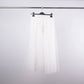 Gonna midi in tulle con fodera e vita elasticizzata