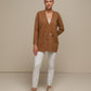 Blazer doppiopetto in maglia misto viscosa