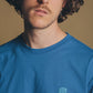 T-shirt Essenziale Blu Classico in Cotone Biologico