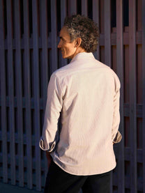 Camicia casual Forno Triple a righe sottili