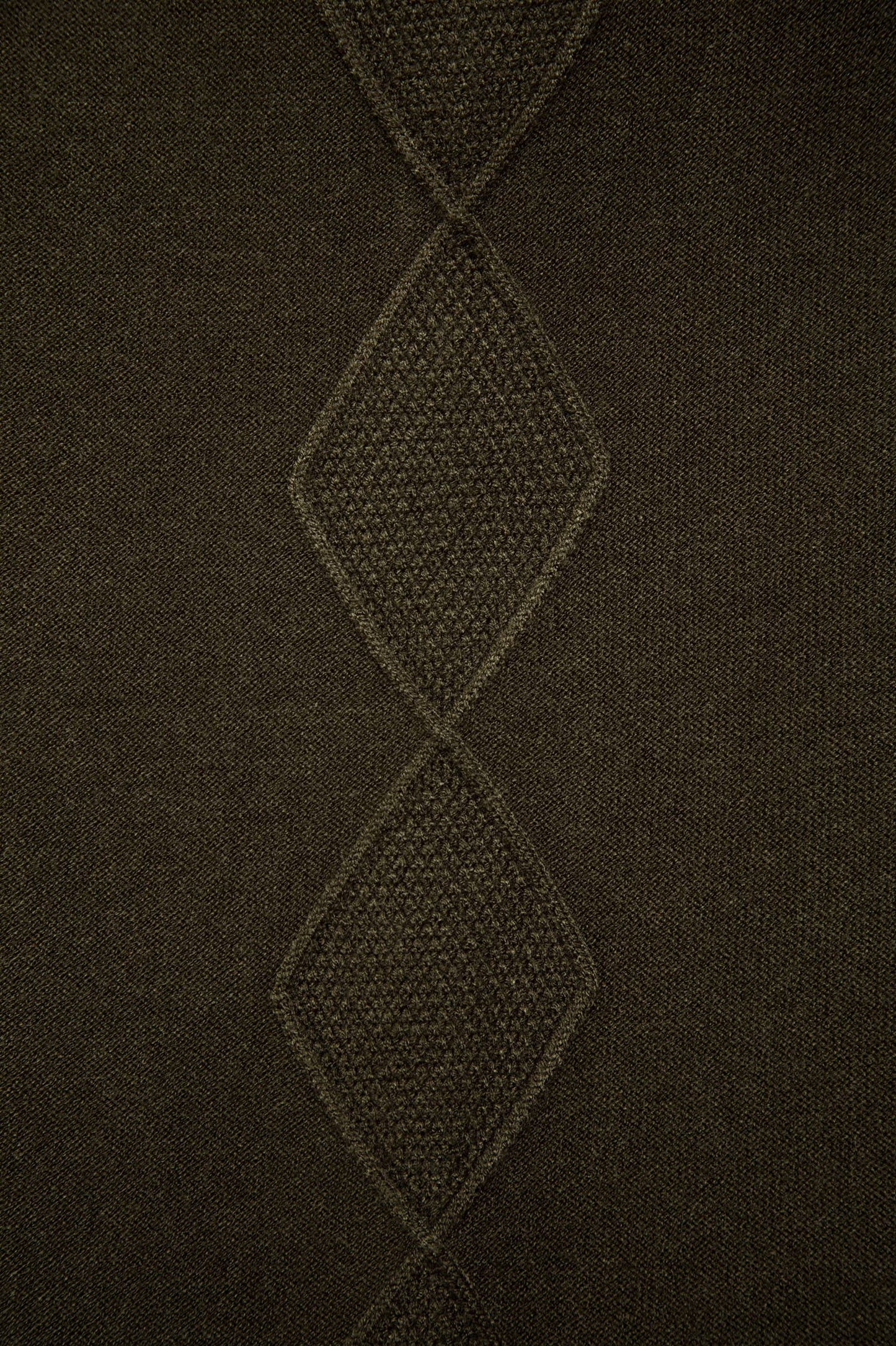 Pantaloni in maglia larghi con dettagli crochet