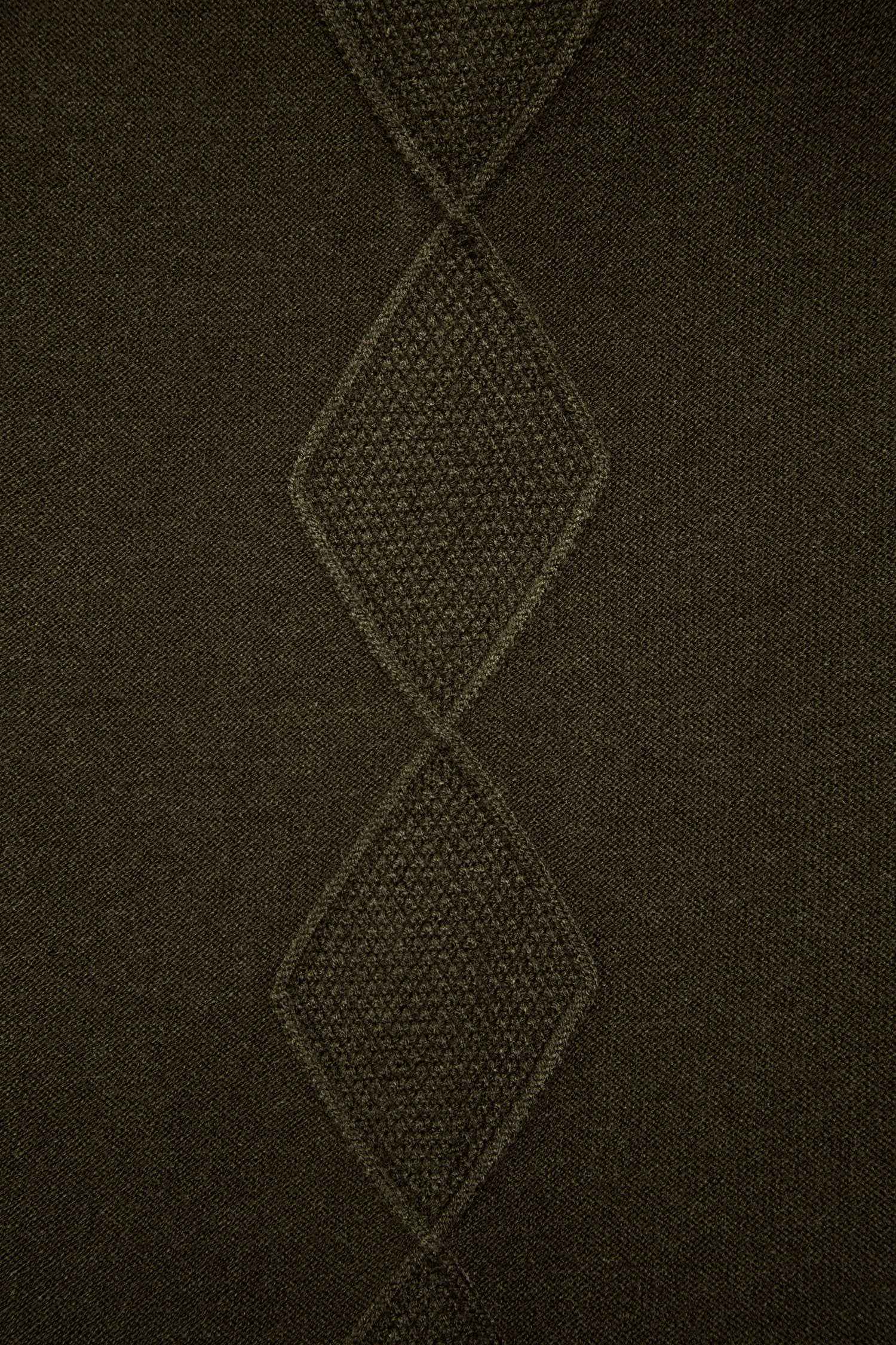 Pantaloni in maglia larghi con dettagli crochet