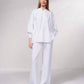 Blusa con maniche a palloncino