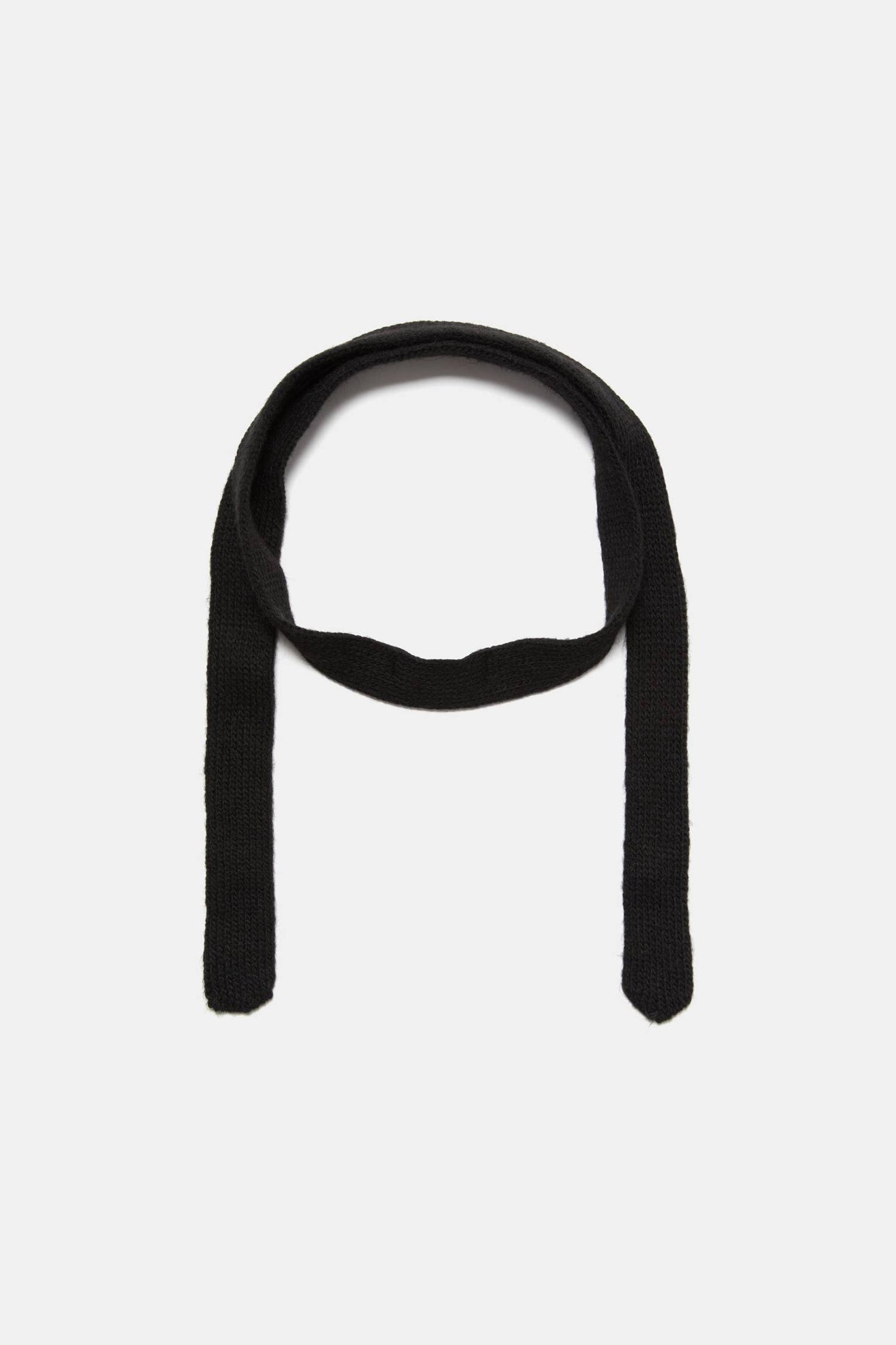 Fascia per capelli in maglia con nodo