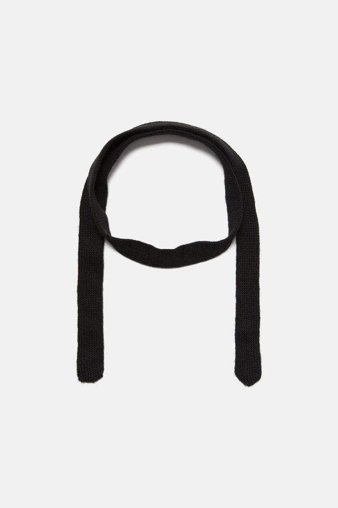 Fascia per capelli in maglia con nodo