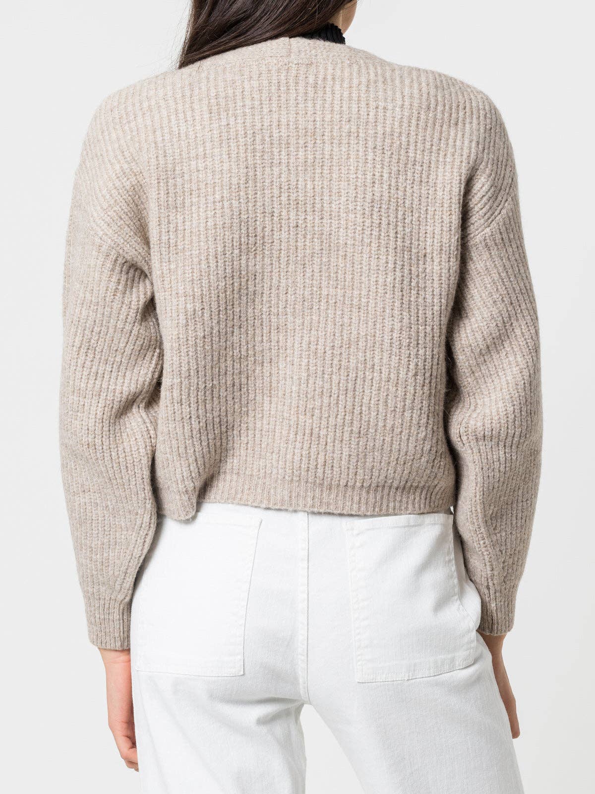 Cardigan in maglia con bottoni gioiello