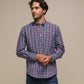 Camicia uomo in cotone 100% a quadri