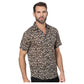 Camicia estiva a maniche corte in cotone voile