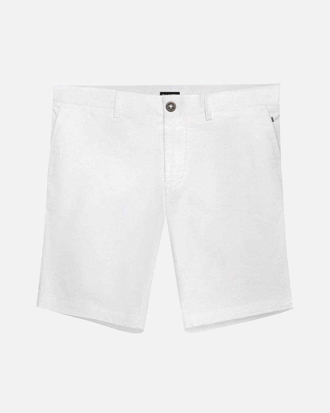 Pantaloncini elasticizzati color avorio
