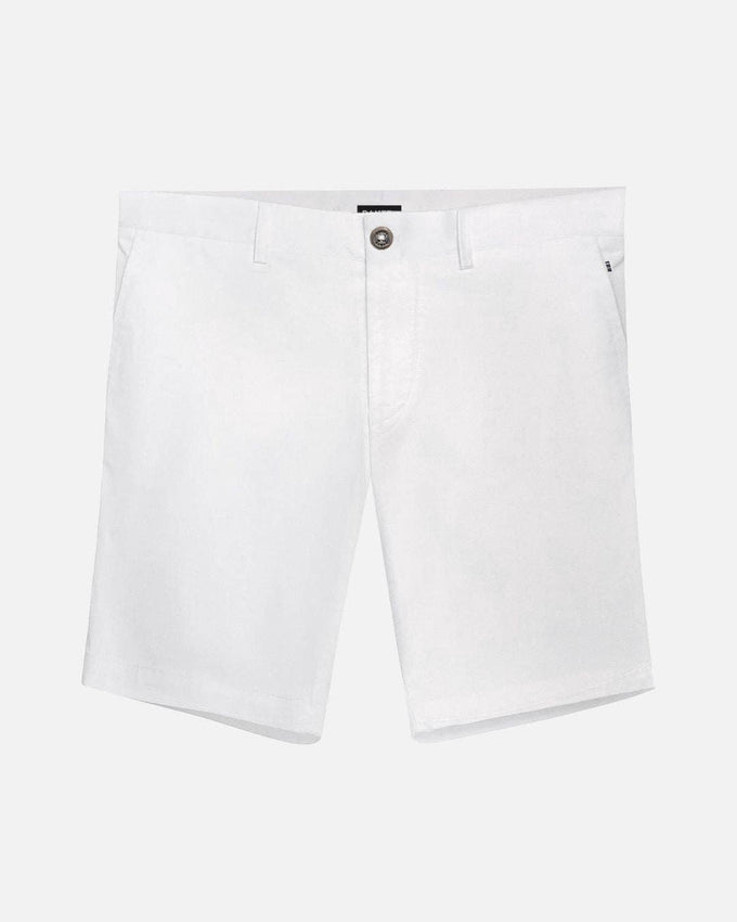 Pantaloncini elasticizzati color avorio