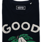 T-shirt unisex Good Vibes con stampa avocado